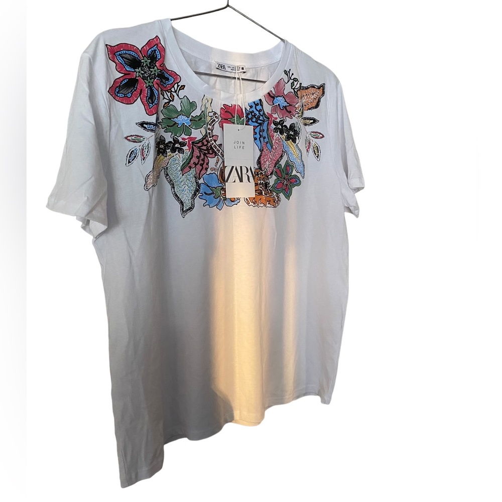 ZARA Tshirt floral